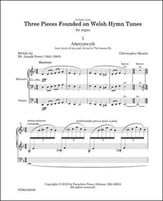 Three Pieces Founded on Welsh Hymn Tunes Organ sheet music cover